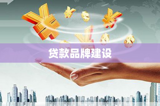 阜新贷款品牌建设