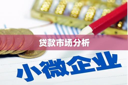 南平贷款市场分析