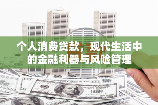 安居个人消费贷款，现代生活中的金融利器与风险管理