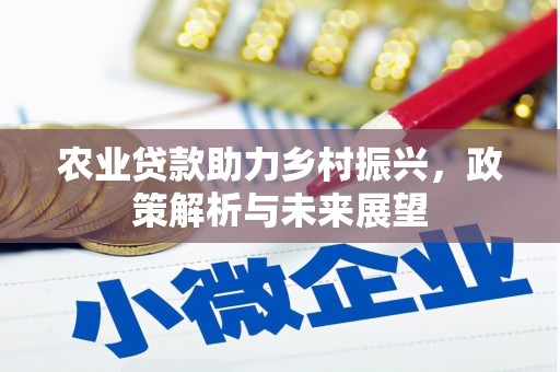 西陵农业贷款助力乡村振兴，政策解析与未来展望