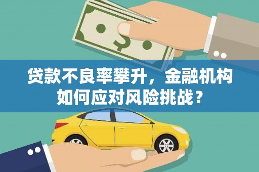 天宁贷款不良率攀升，金融机构如何应对风险挑战？
