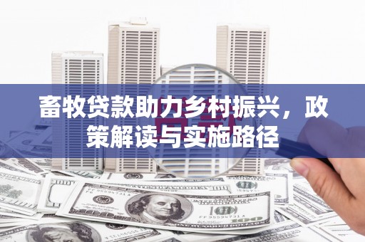 婺城畜牧贷款助力乡村振兴，政策解读与实施路径