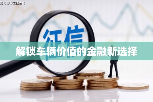 榆树解锁车辆价值的金融新选择