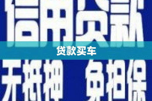 临翔贷款买车