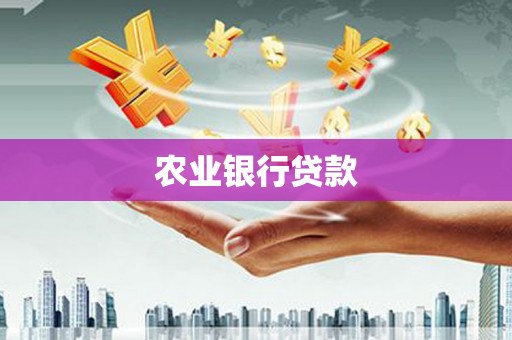 浑源农业银行贷款
