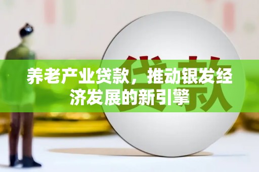 砀山养老产业贷款，推动银发经济发展的新引擎