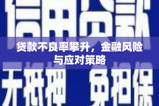 团风贷款不良率攀升，金融风险与应对策略