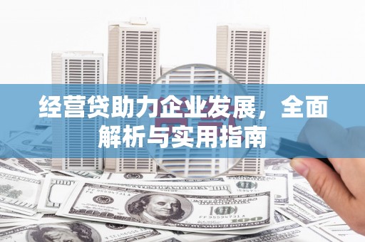 遂川经营贷助力企业发展，全面解析与实用指南