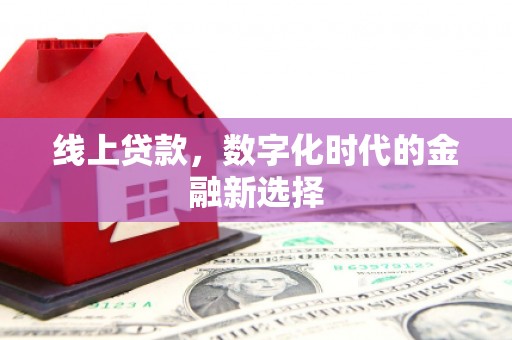 金秀线上贷款，数字化时代的金融新选择
