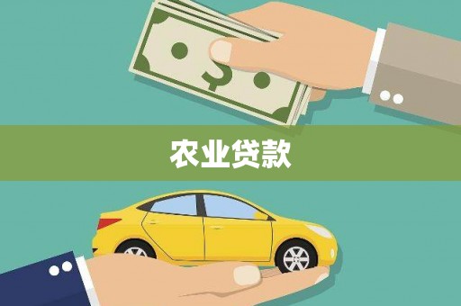 台江农业贷款