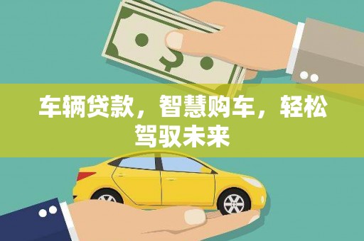 虎林车辆贷款，智慧购车，轻松驾驭未来