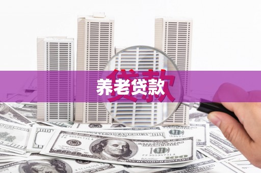 镇宁养老贷款